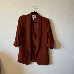 Forever 21 Ruched Sleeve Blazer